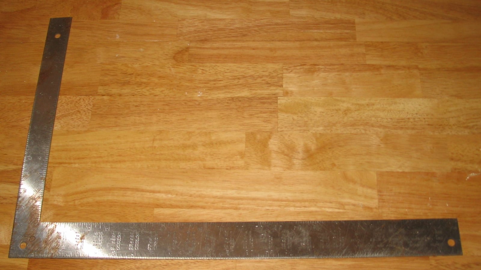 A carpenter's (framing) square