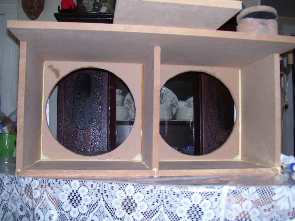 A sheet of medium-density fiberboard